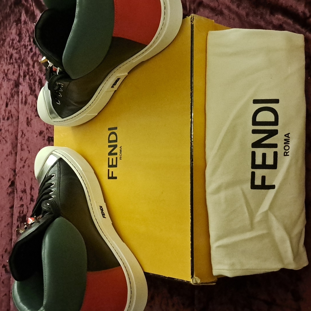 New Women’s Monster Fendi Sneaker. Size 8 but fits like an 8 1/2.